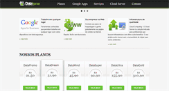 Desktop Screenshot of datahome.com.br